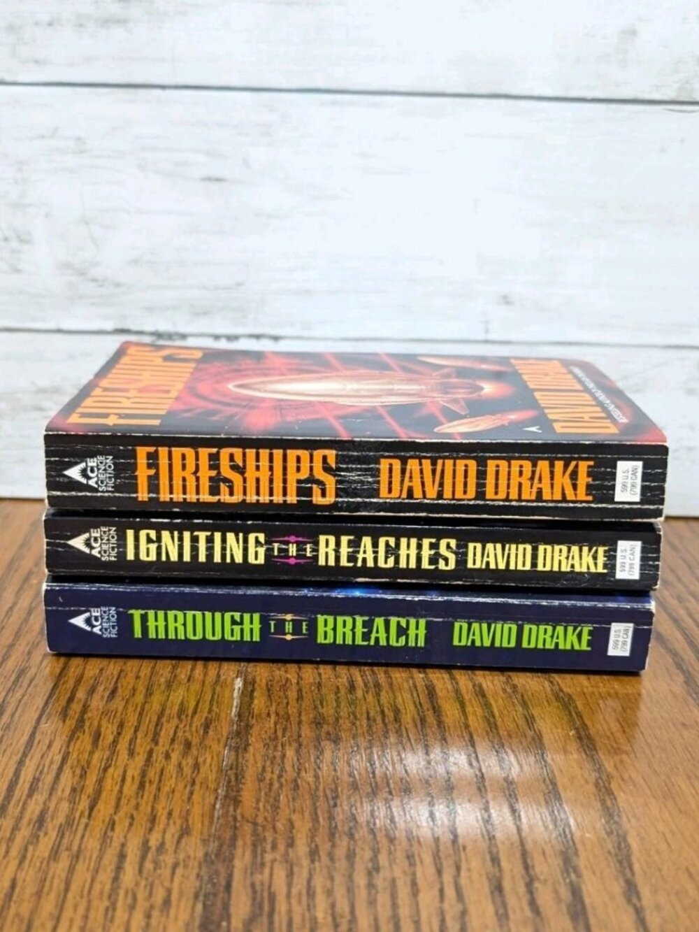 David Drake THE REACHES TRILOGY: Igniting Reaches, Through Breach, Fireships